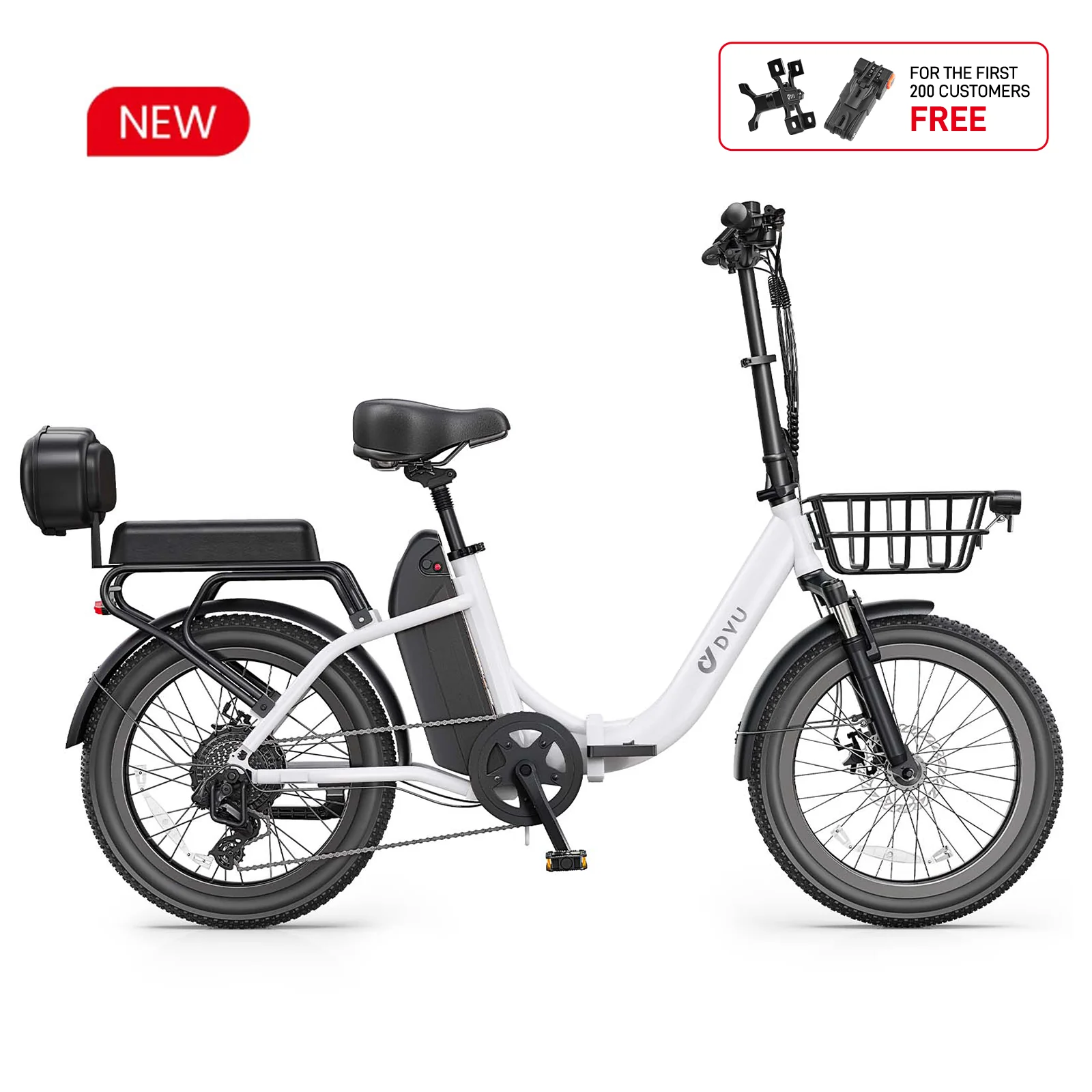 DYU C9 20 Inch Long-Range ebike - Image 14