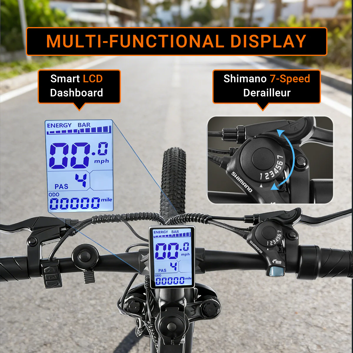 DYU M26  Electric Bike for Adults - Image 9