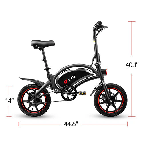 DYU D3F MINI 14 Inch Folding Ebike - Image 3