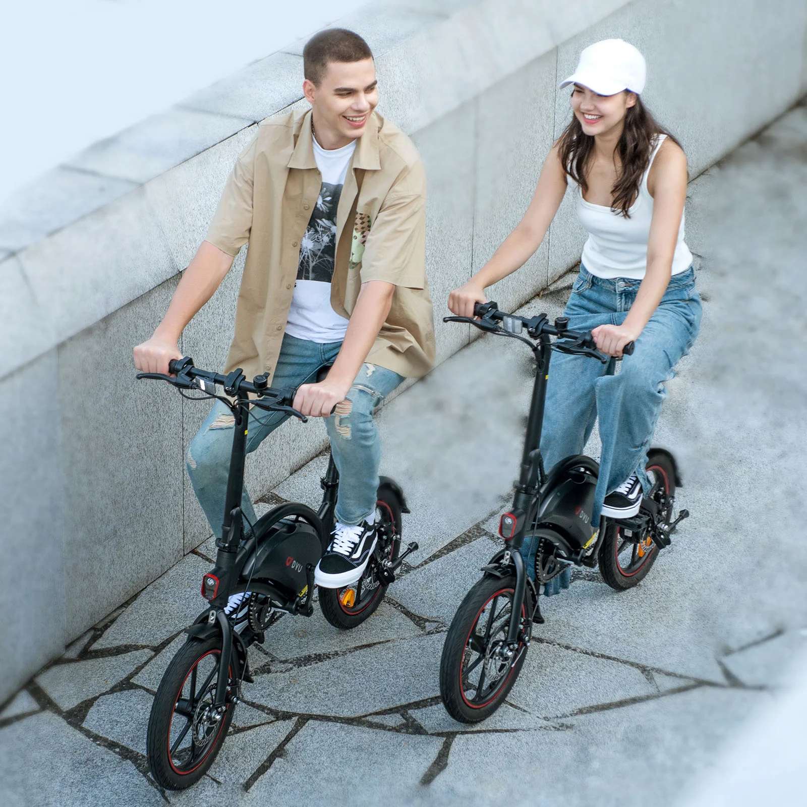 DYU D3F MINI 14 Inch Folding Ebike - Image 9